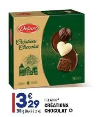 ALDI Créations Chocolat Delacre offre