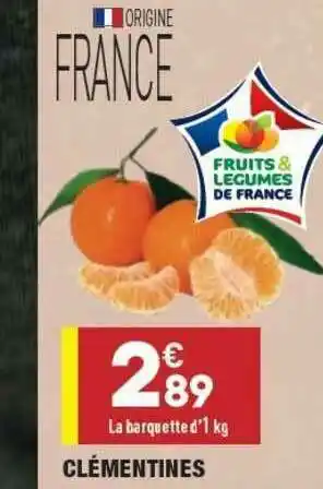 ALDI Clémentines offre