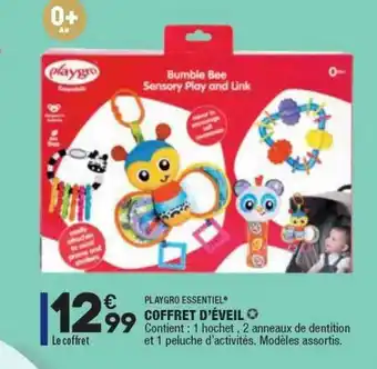 ALDI Coffret D'éveil Playgro Essentiel offre