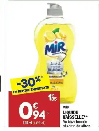 Liquide Vaisselle Mir