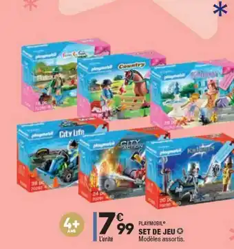 ALDI Set De Jeu Playmobil offre