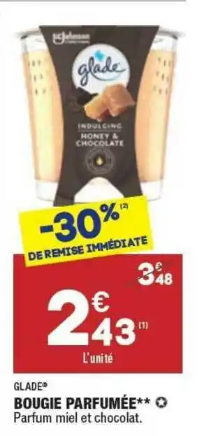 ALDI Bougie Parfumée Glade offre