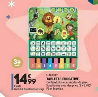ALDI Tablette éducative Le Xibook offre