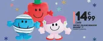 ALDI Coffret Peluche Monsieur Madame offre