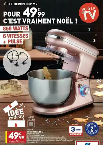 ALDI Robot Pâtissier Ambiano offre
