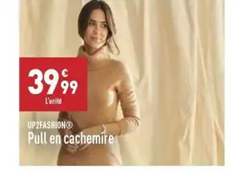 ALDI Pull En Cachemire Up2fashion offre