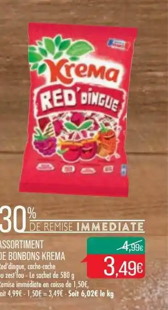 Match Assortiment De Bonbons Krema offre