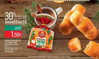 Match Brioche Saint Nicolas La Fournée Dorée offre
