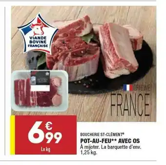 ALDI Pot-au-feu Avec Os Boucherie St-clément offre