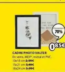 JYSK Cadre Photo Valter offre