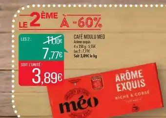 Match Café Moulu Méo offre