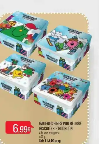 Match Gaufres Fines Pur Beurre Biscuiterie Bourdon offre
