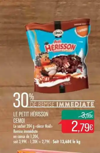 Match Le Petit Hérisson Cémoi offre