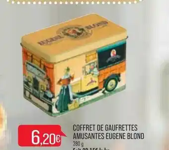 Match Coffret De Gaufrettes Amusantes Eugène Blond offre