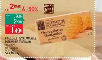 Match Fines Galettes Flamandes Patrimoine Gourmand offre