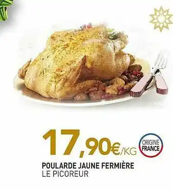naturéO Poularde Jaune Fermière Le Picoreur offre