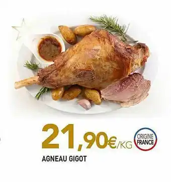 naturéO Agneau Gigot offre