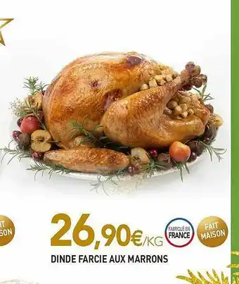 naturéO Dinde Farcie Aux Marrons offre