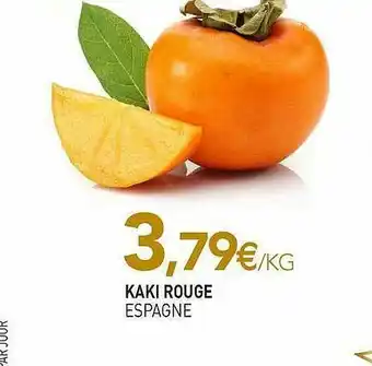 Kaki Rouge Espagne