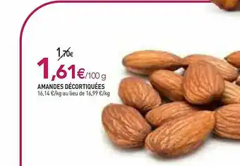 Amandes Décortiquées