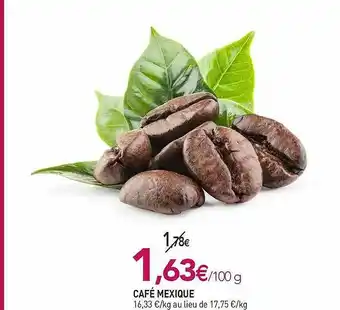 naturéO Café Mexique offre