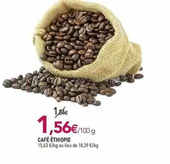 naturéO Café éthiopie offre