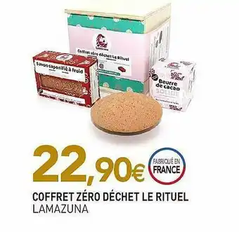 naturéO Coffret Zéro Déchet Le Rituel Lamazuna offre