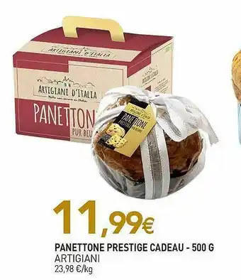 Panettone Prestige Cadeau Artigiani - 500 G