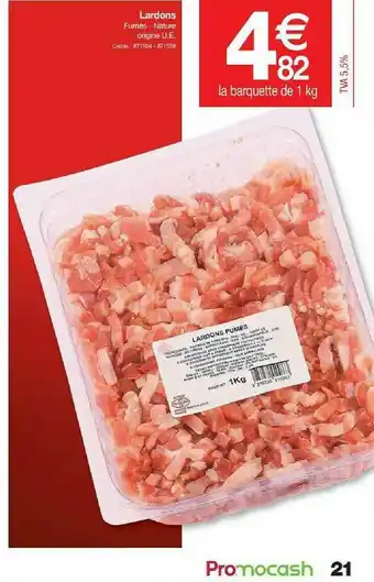Promocash Lardons offre