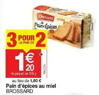 Pain D'épices Au Miel Brossard