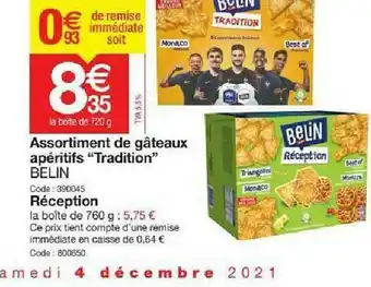 Promocash Assortiment De Gâteaux Apéritifs offre