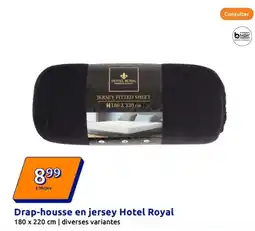 Action Drap-housse en jersey Hotel Royal offre