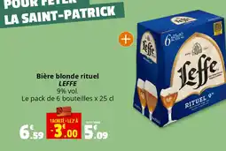 Coccimarket LEFFE Bière blonde rituel offre