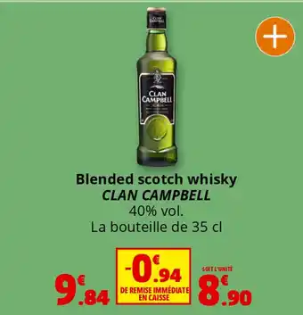 Coccimarket CLAN CAMPBELL Blended scotch whisky offre