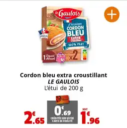 Coccimarket LE GAULOIS Cordon bleu extra croustillant offre