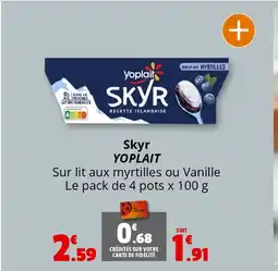 Coccimarket YOPLAIT Skyr offre