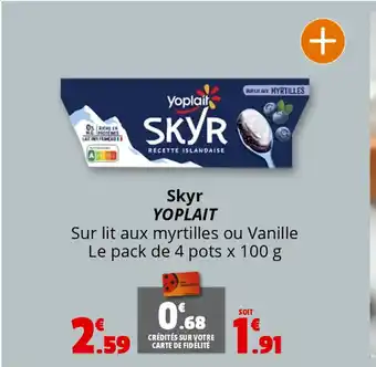 Coccimarket YOPLAIT Skyr offre