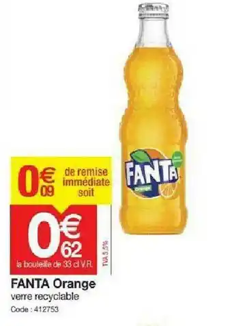 Promocash Fanta Orange offre