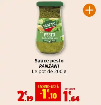 Coccimarket PANZANI Sauce pesto offre