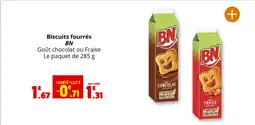 Coccimarket BN Biscuits fourrés offre