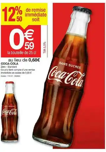 Promocash Coca-cola offre