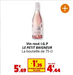 Coccimarket LE PETIT BAIGNEUR Vin rosé I.G.P offre