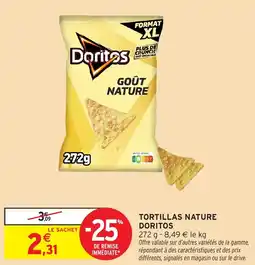 Intermarché Express DORITOS Tortillas nature offre