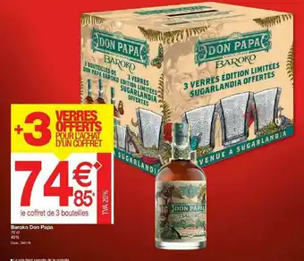 Promocash Baroko Don Papa offre
