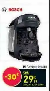 Conforama Cafetière Tassimo Bosch offre