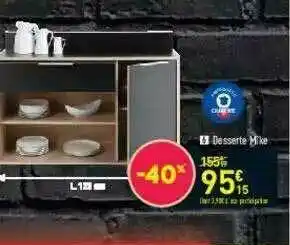 Conforama Desserte Mike offre