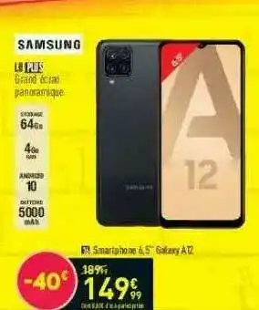 Conforama Smartphone 6,5 offre