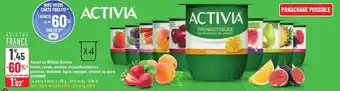 G20 Yaourt au bifidus activia fraise, corise offre