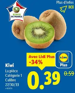 Lidl Kiwi offre