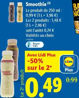 Lidl Smoothie offre